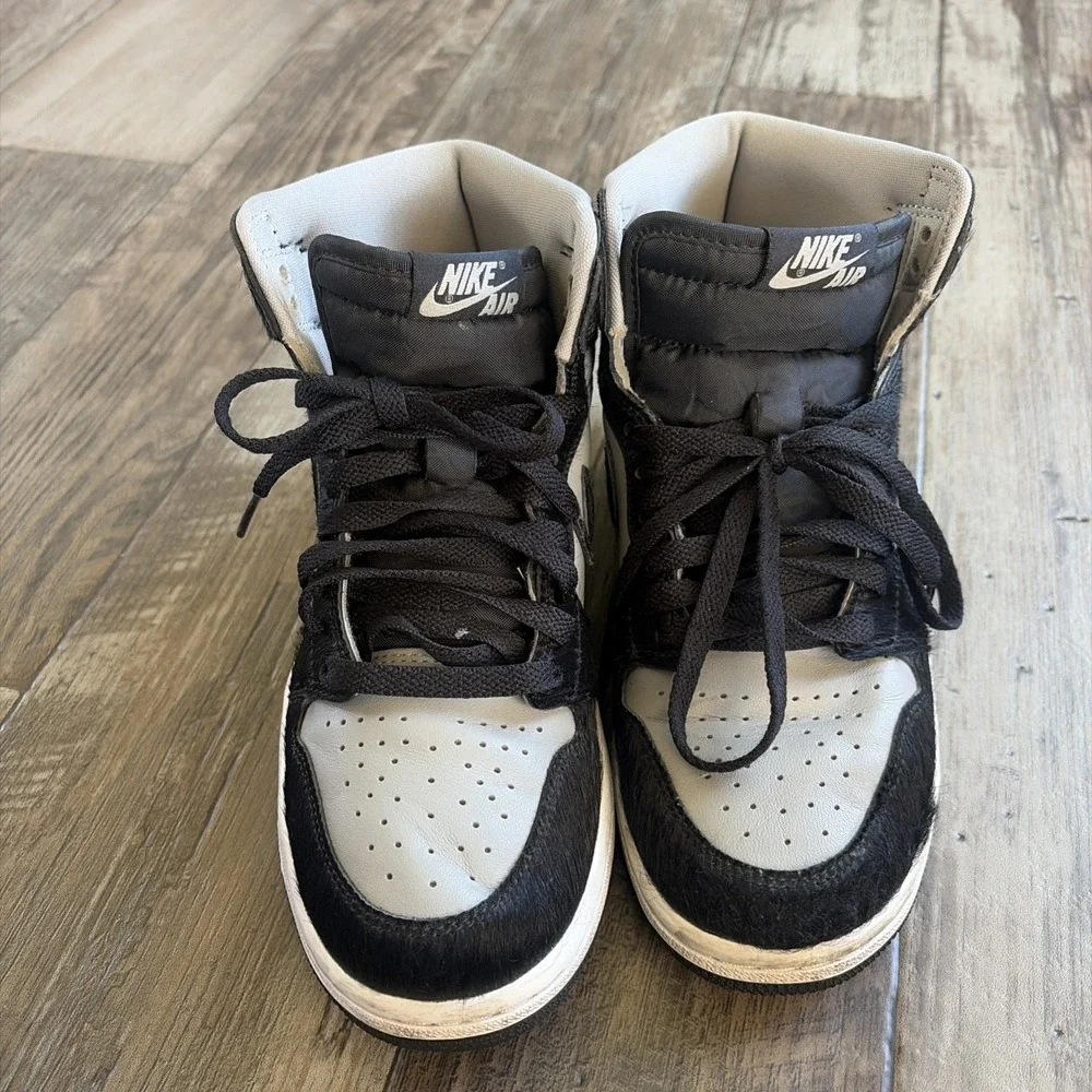 Nike‎ Women Air Jordan 1 Retro High OG TWISTED 2.0 Black Grey (DZ2523-001) US 8